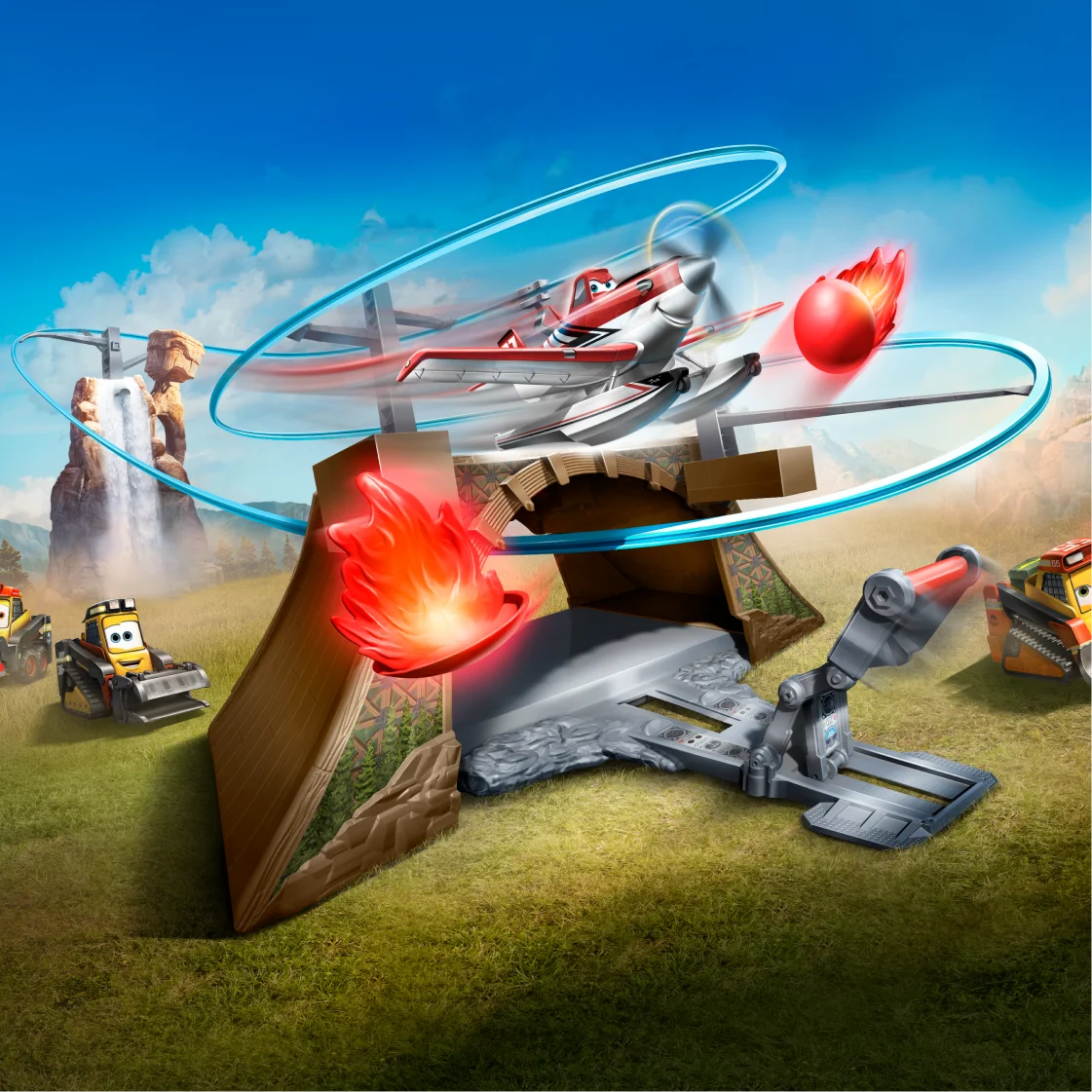 Disney Planes Fire and Rescue key art illustration.